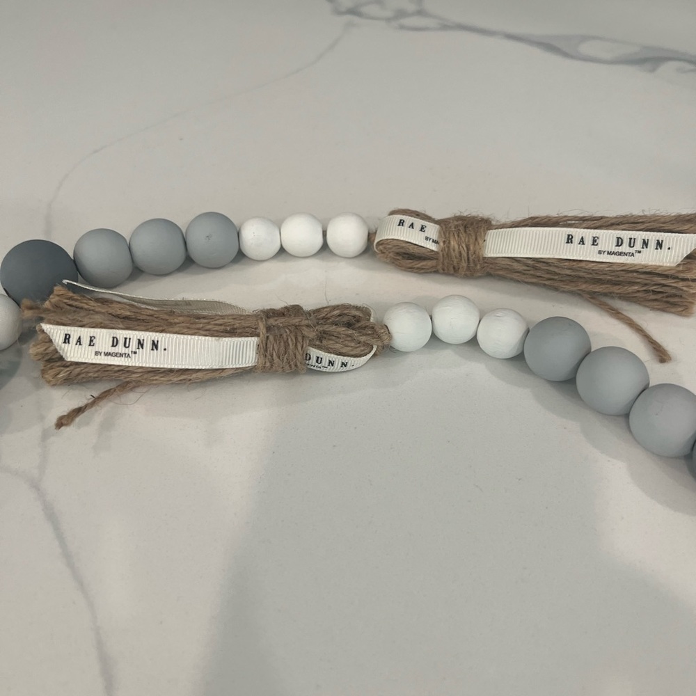 Wood Bead Garland - Picture 7 of 9